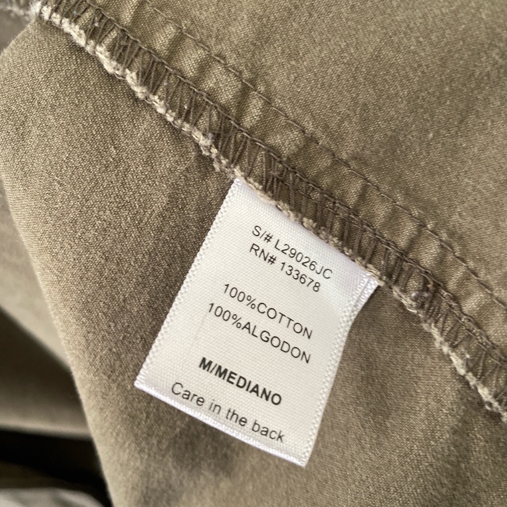 Love Tree Khaki Green Hooded Anorak Coat - Picture 6 of 6